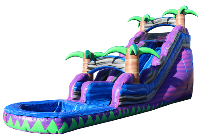 18ft Purple Crush with pool 18ft Purple Crush with pool