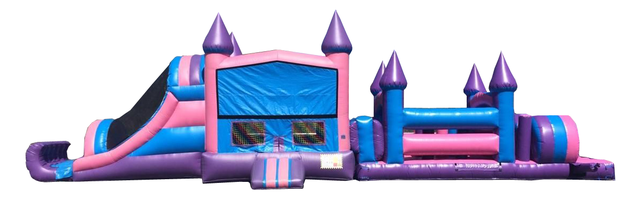 50' Girls Pink Obstacle Course 50' Girls Pink Obstacle Course